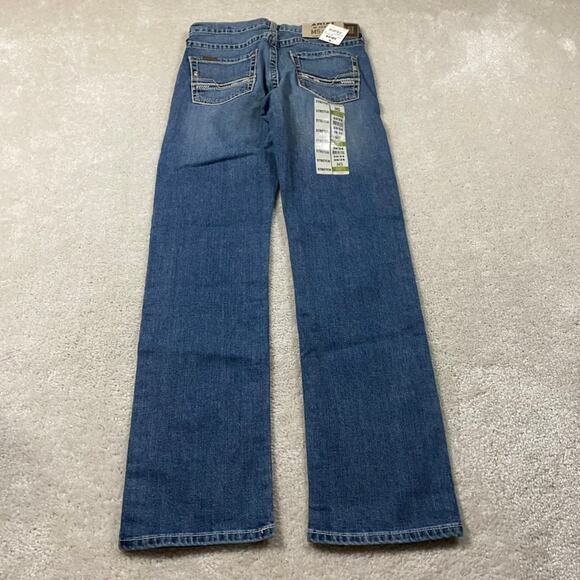 Ariat Jeans Mens 30x34 Blue M5 Straight Fit Straight Leg Stretch Denim M-Series - Picture 1 of 5